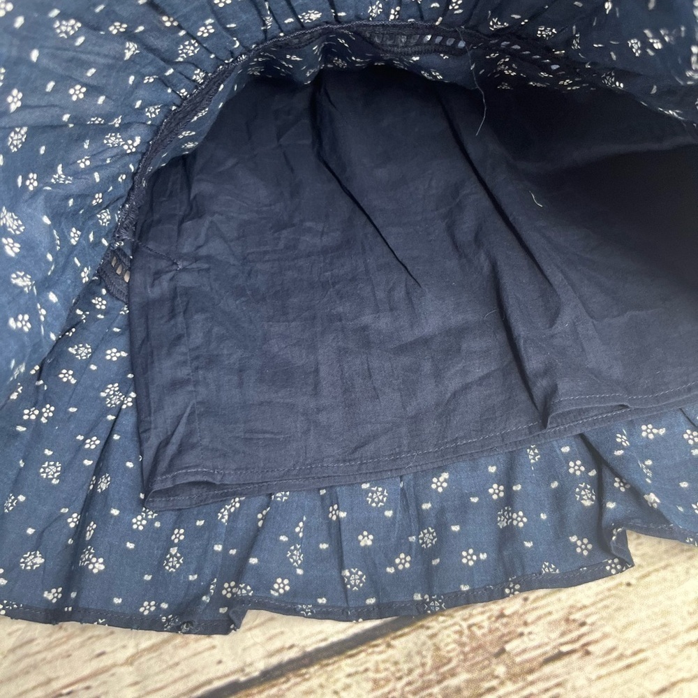 NWT Madewell Floral Print Ruffle Skirt Size S - Picture 6 of 7